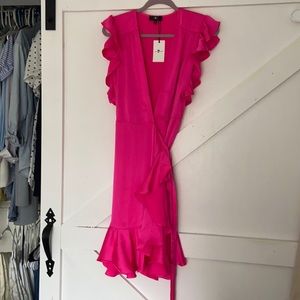 Hot pink Silk dress